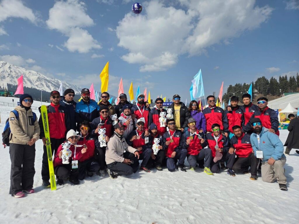 Team Ladakh Wins Two Bronze Medals in Ski Mountaineering at Khelo India Winter Games