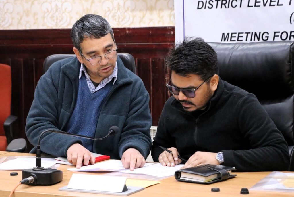 DC Leh Chairs DLTC Meeting; Revised Scale of Finance for Agriculture & Allied Sectors Approved for FY 2026–27
