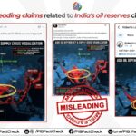 Clarification on Misleading Claims Regarding India’s Oil Reserves