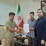 Kargil Boys Hostel Jammu Submits Donation to Iranian Embassy, Expresses Condolences and Solidarity