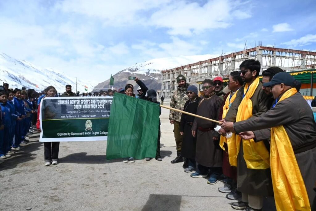 Zanskar Winter Festival 2026 Inaugurated with Cultural Splendour, Walkathon and Tourism Push