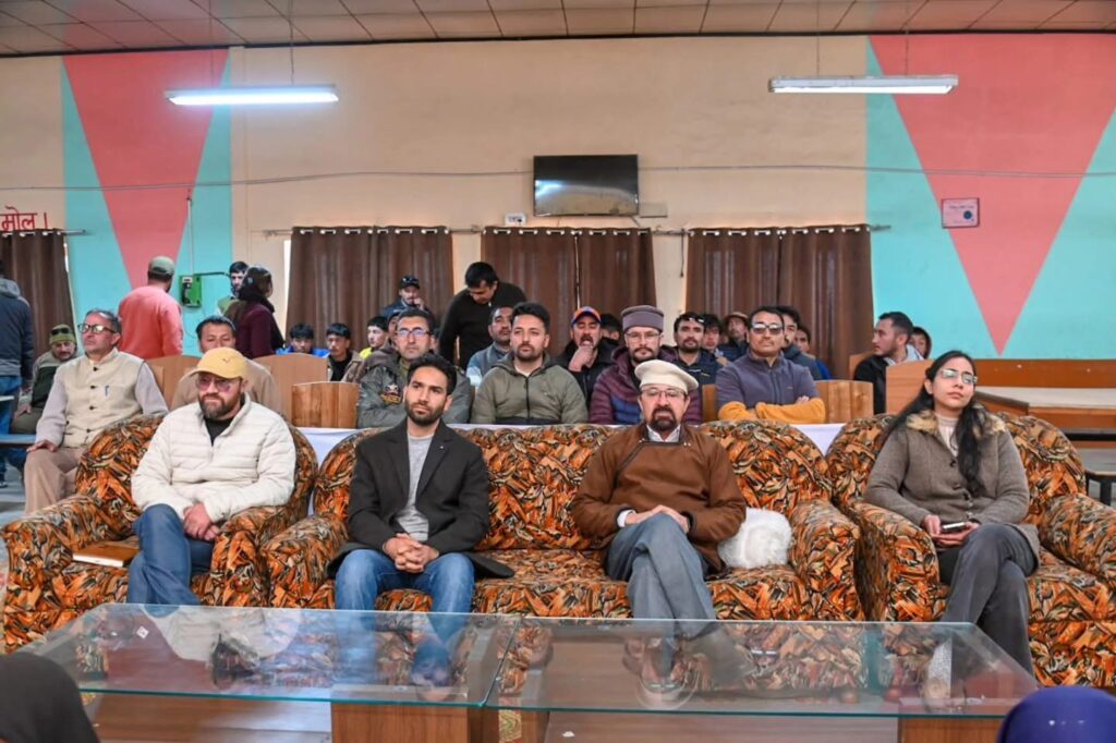 CEC Kargil Attends Football for Schools Programme at PM SHRI JNV Kargil