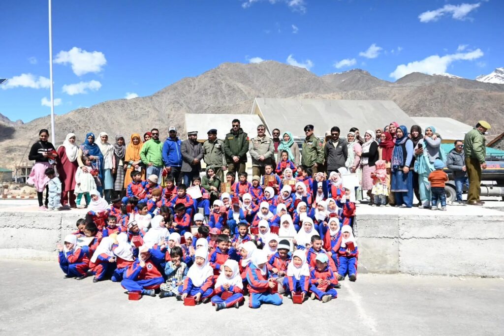 Farewell to Students of Police Public School Kargil, merged with Pioneer Public High School