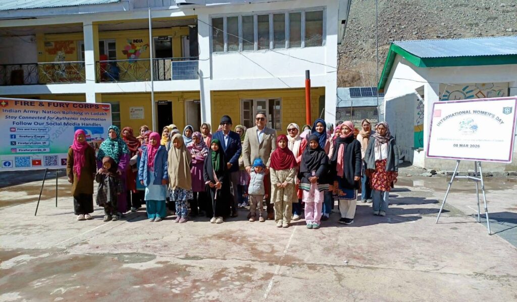  Indian Army Organises Career Counselling and Art Exhibition on International Women’s Day at Thasgam