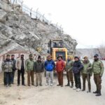ADC Kargil Leads Road Clearance Drive from Iqbal Bridge to Pashkum