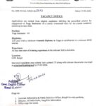 Government Degree College Kargil invites applications from eligible candidates for engagement as Yoga Instructor on a purely contractual basis for the current academic session up to June 2026.