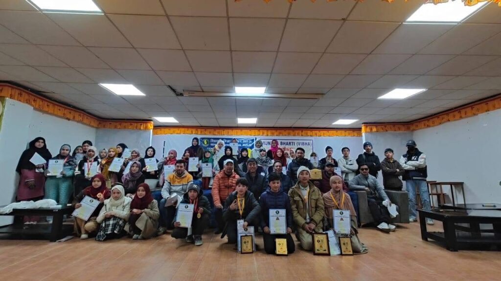 Vidyarthi Vigyan Manthan (VVM) State Level Camp 2025-26 Concludes Successfully in Leh