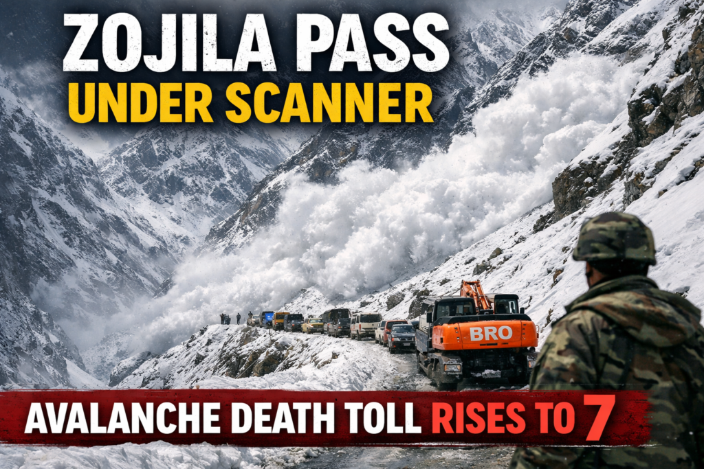 Traffic Management of Zojila Pass Under Review Following Avalanche Incident