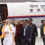 Hon’ble Home Minister Amit Shah Receives Grand Welcome in Leh During Two-Day Visit to Ladakh