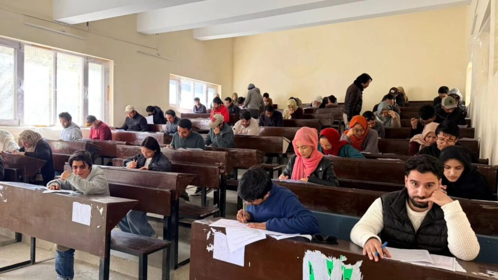 10+2 Resource Persons Recruitment Exam Conducted Smoothly at GDC Kargil