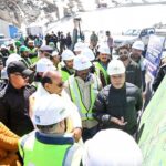 L-G Vinai Kumar Saxena visits eastern portal of Zoji-La Tunnel to review ongoing work Expresses satisfaction over progress of work Asks officials to expedite work for year-round connectivity to Ladakh