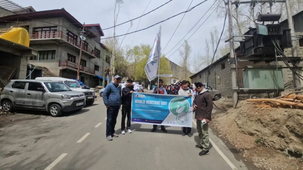 Heritage Walk Marks World Heritage Day Celebrations in Kargil