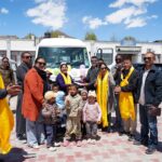 Administrative Secretary School Education Hands Over Force Traveller to Support Students in Chushot