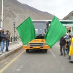 MP Ladakh Flags Off School Buses in Kargil to Boost Student Transport Facilities under MPLADS