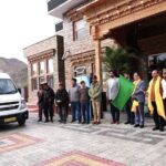 L-G Vinai Kumar Saxena flags off fleet of luxury coaches to strengthen public transport in Ladakh