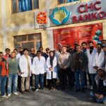 Commissioner Secretary Dr Laltinkhuma Franklin reviews healthcare facilities at CHC Sankoo