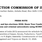 ECI Urges Voters to Use ECINet Platform for Candidate Information and Election Services in 2026 Polls