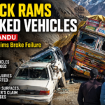 Truck Rams Parked Vehicles Near Andu, Driver Claims Brake Failure