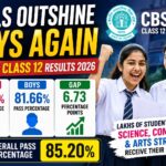 Girls Continue to Lead in CBSE Class 12 Results 2026