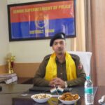 Aijaz Malik (JKPS) Assumes Charge as Superintendent of Police, Sham District.