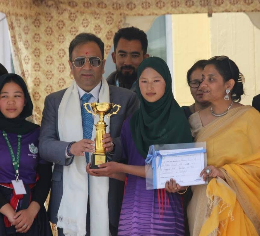 Chief Secretary Ashish Kundra inspires Young Athletes at DPS SPORTATHON