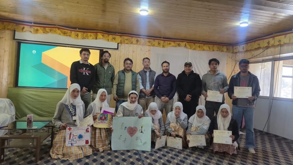 Government Degree College Drass Celebrates World Red Cross and Red Crescent Day