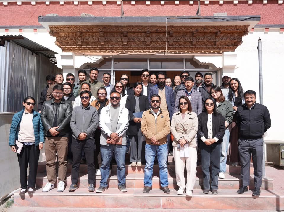 Secretary Law and Justice Reviews Litigation Management System (LMS) for Timely Monitoring of Court Cases in Ladakh