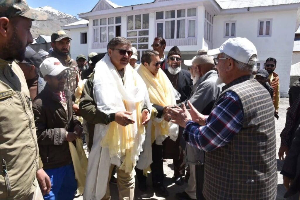 DC, SP Drass interact with Pensioners and Senior Citizens