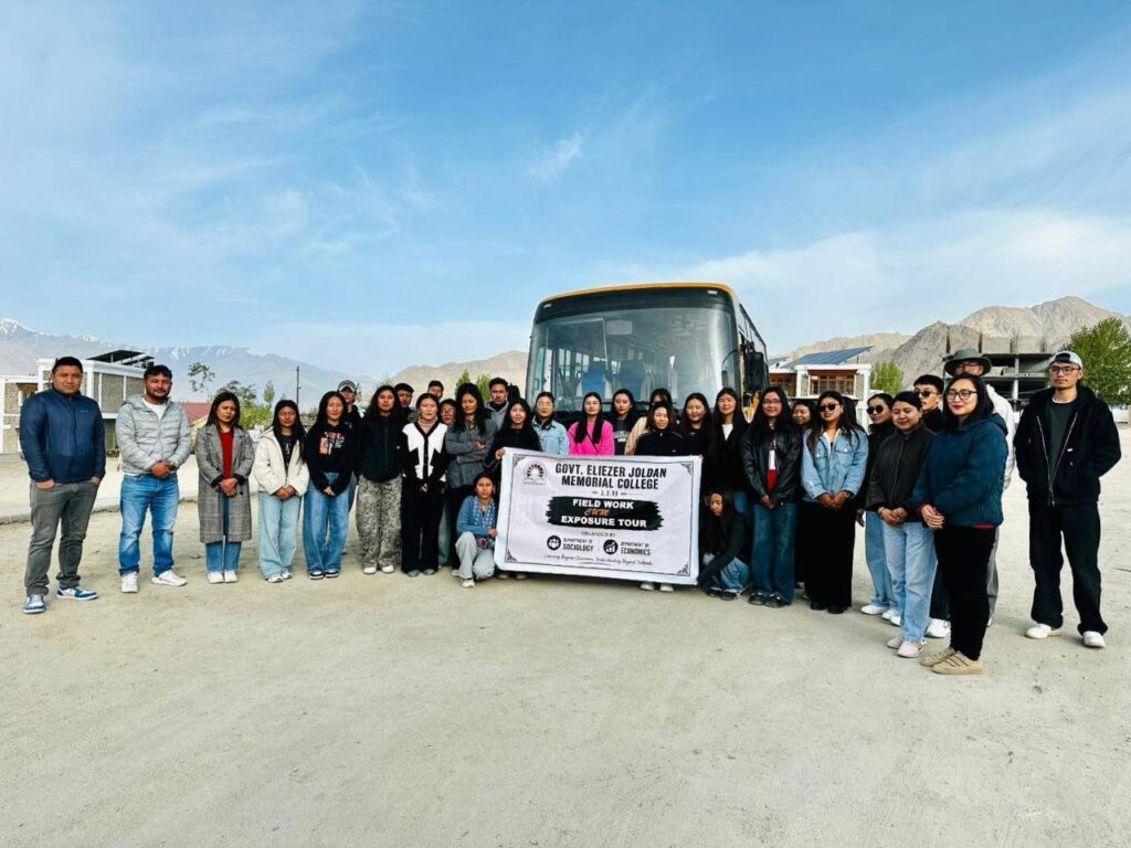 EJM College Leh Conducts Three-Day Field Work cum Exposure Tour to Sankoo, Kargil