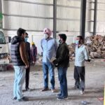 Commissioner/Secretary H&UD Ladakh Visits SWM Plant at Upper Kurbathang Kargil