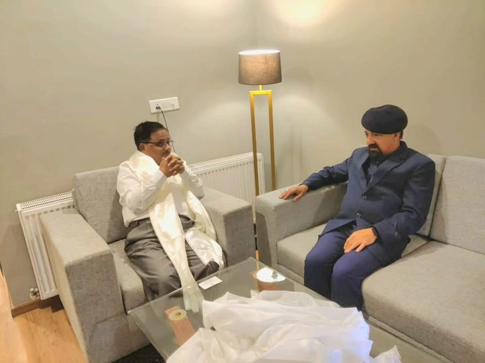 CEC Dr. Mohd Jaffer Akhoon Meets Hon’ble Chairman of Parliamentary Standing Committee, Raises Key Developmental Issues of Kargil