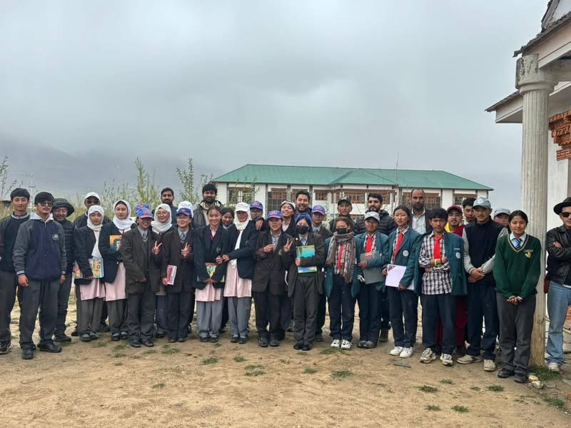 Govt. Degree College Zanskar Organizes On-Spot Essay Competition for School Students