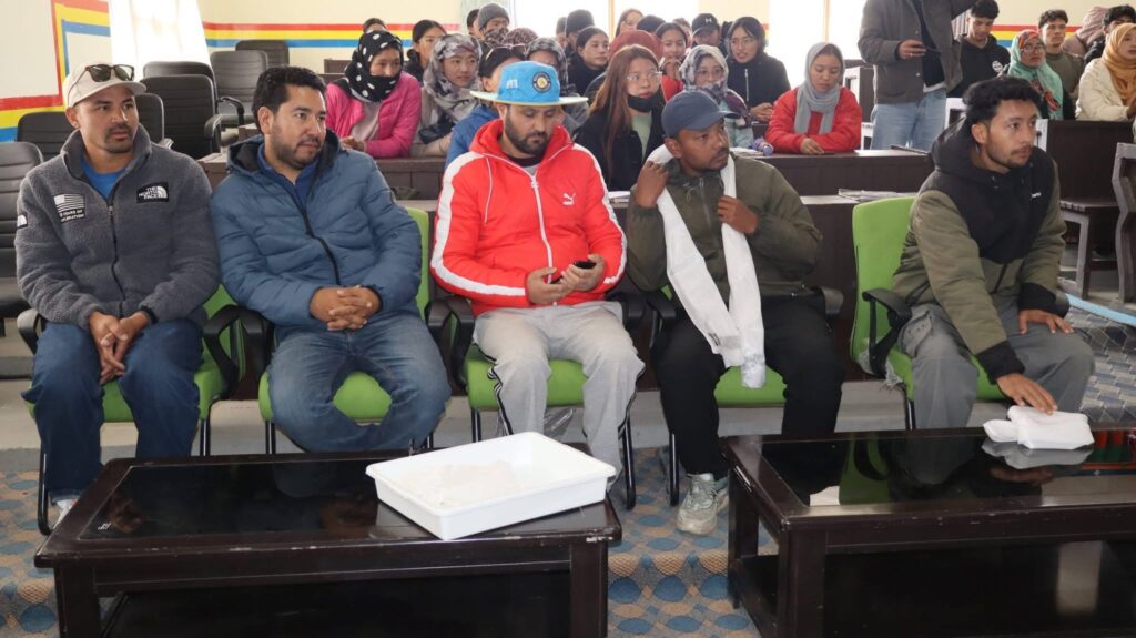  GDC Zanskar hosts interactive session and sports meet with University of Ladakh students