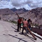 Kargil Beautification Drive Intensifies: Unused Poles, Overhead Wires Removed from Key Town Areas