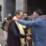 DC Drass visits Animal Husbandry Office, Inspects ongoing works & interacts with staff