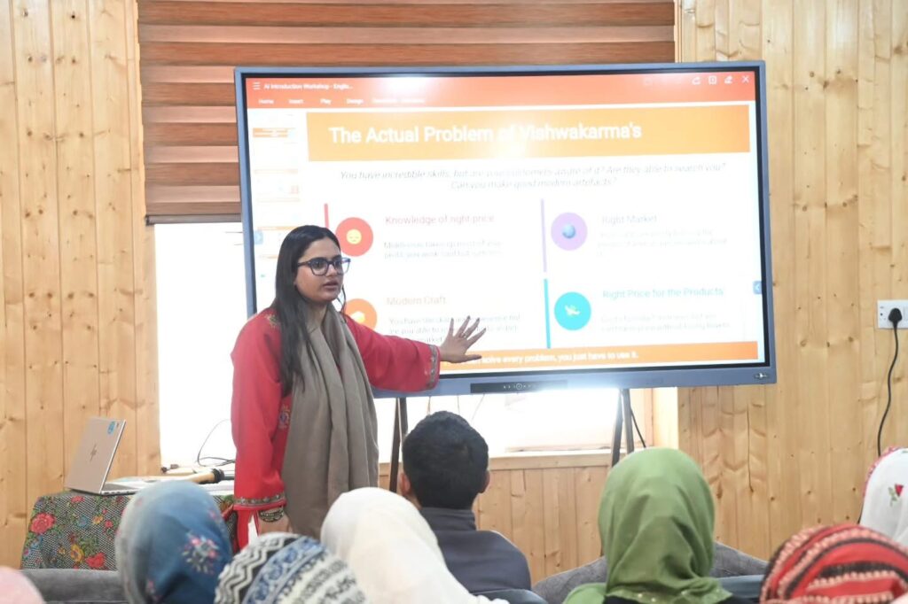 AI Awareness Training for PM Vishwakarma Beneficiaries Held at DIC Kargil