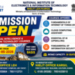 Admissions Open for AI & IT Courses at NIELIT Leh/Kargil