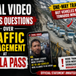 Viral Footage From Zoji La Pass Triggers Concerns Over One-Way Traffic Enforcement