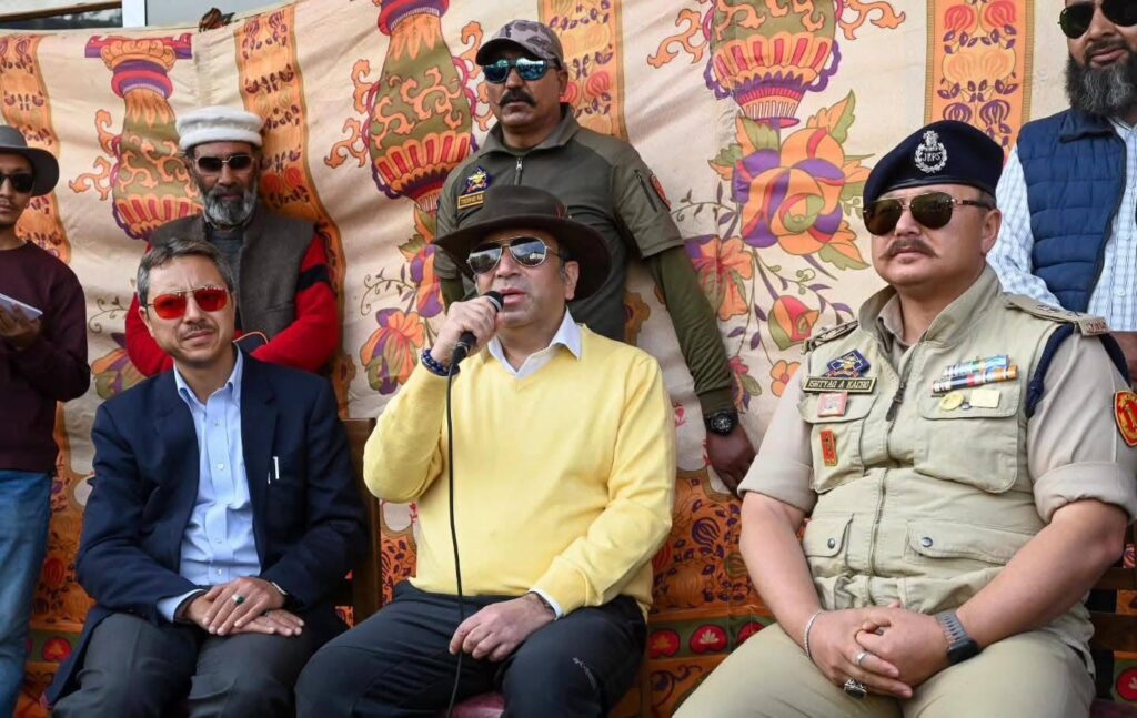 Chief Secretary Visits Drass Ahead of Zojila Tunnel Breakthrough, Reaffirms Commitment to District Development
