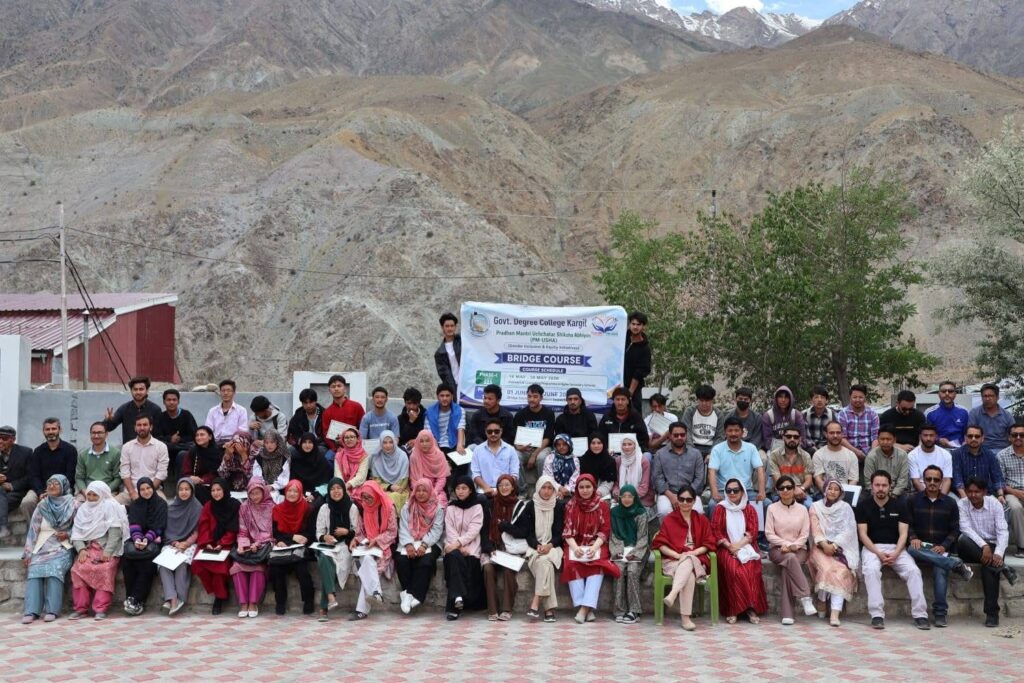 Two Weeks PM-USHA Bridge Course 2026 Successfully Concludes at GDC Kargil
