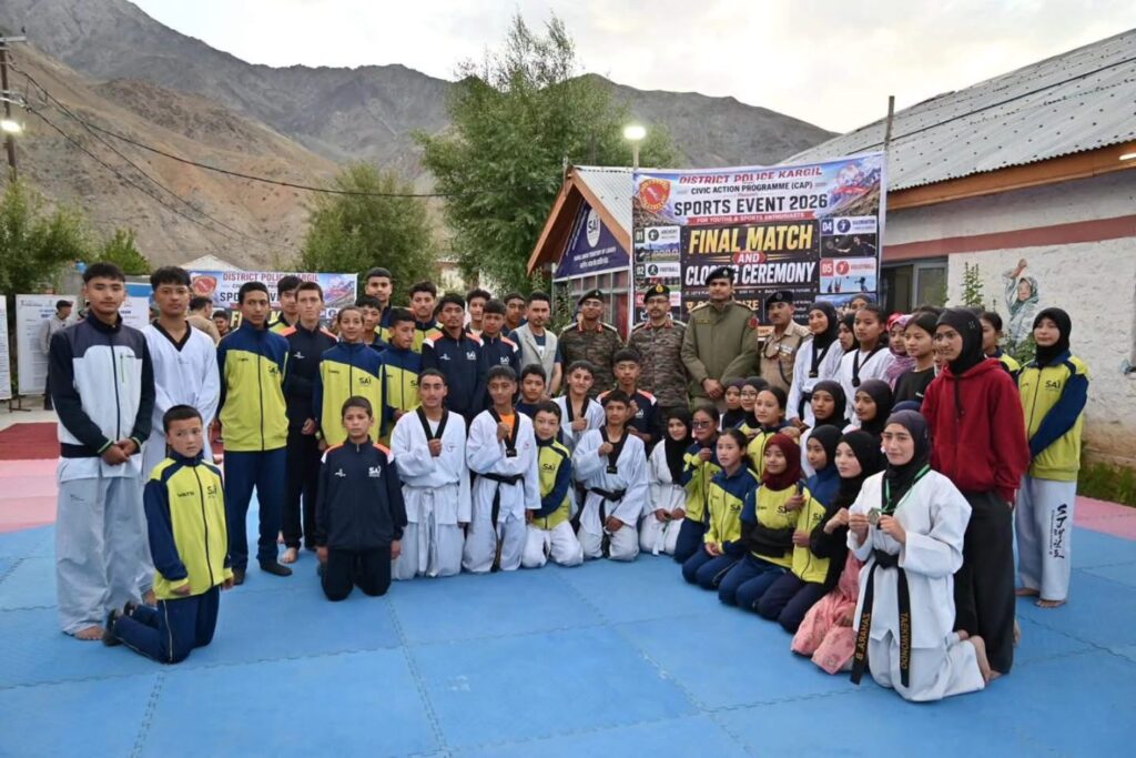 District Police Kargil Concludes Sports Events Under Civic Action Programme 2026