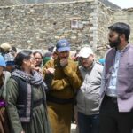 DC Zanskar Visits Penzila Top region and newly added Rangdum villlage; assures Prompt Redressal of Public Issues