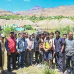 CEC Kargil Visits Search and Rescue Operation Site Near Drass, Commends Volunteers and Agencies for Their Dedicated Efforts