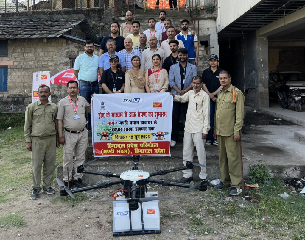 Union Minister Jyotiraditya M. Scindia Announces Launch of Drone-Based Mail Transmission Service in Himachal Pradesh