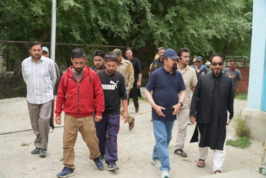 CEC Kargil visits Brako village following brown bear attack; assures immediate measures for public safety
