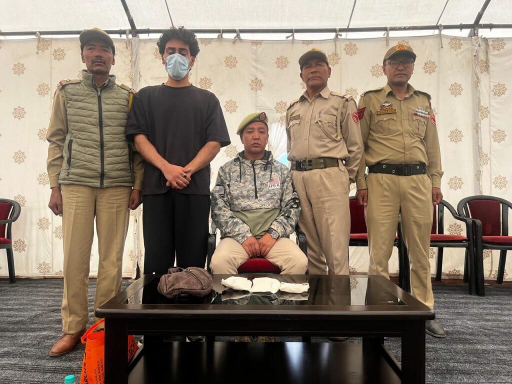  Israeli National Arrested with Suspected Narcotic Substances in Zanskar