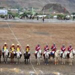 DC Drass witnesses horse polo matches at International Horse Polo Stadium, Drass