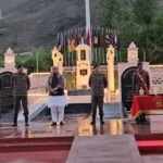  Shaurya Sandhya marks first day of 27th Kargil Vijay Diwas commemorations at Drass.