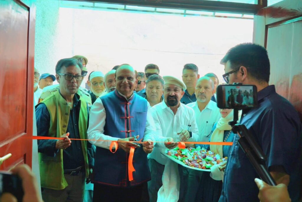 LG Inaugurates New Office Building of Food, Civil Supplies & Consumer Affairs Department at Kurbathang, Kargil