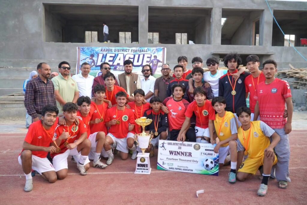 Executive Councillor Altaf Hussain Attends Grand Finale of Kargil District Football League 2026, Announces Financial Support for Sports Development